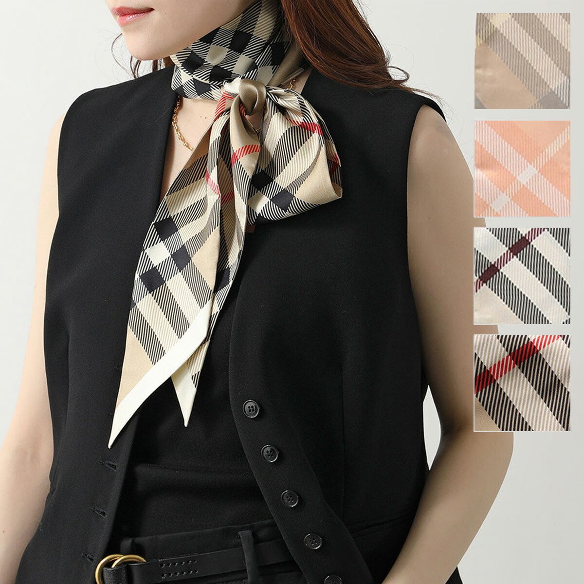 楽天市場】BURBERRY バーバリー シルクスカーフ SILK SY レディース