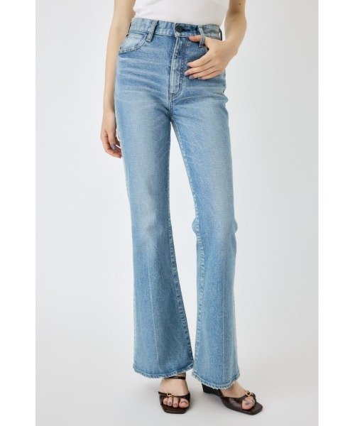 MOUSSY（マウジー） ジーンズ デニム デニムパンツ MVS L/BLU FLARE(L