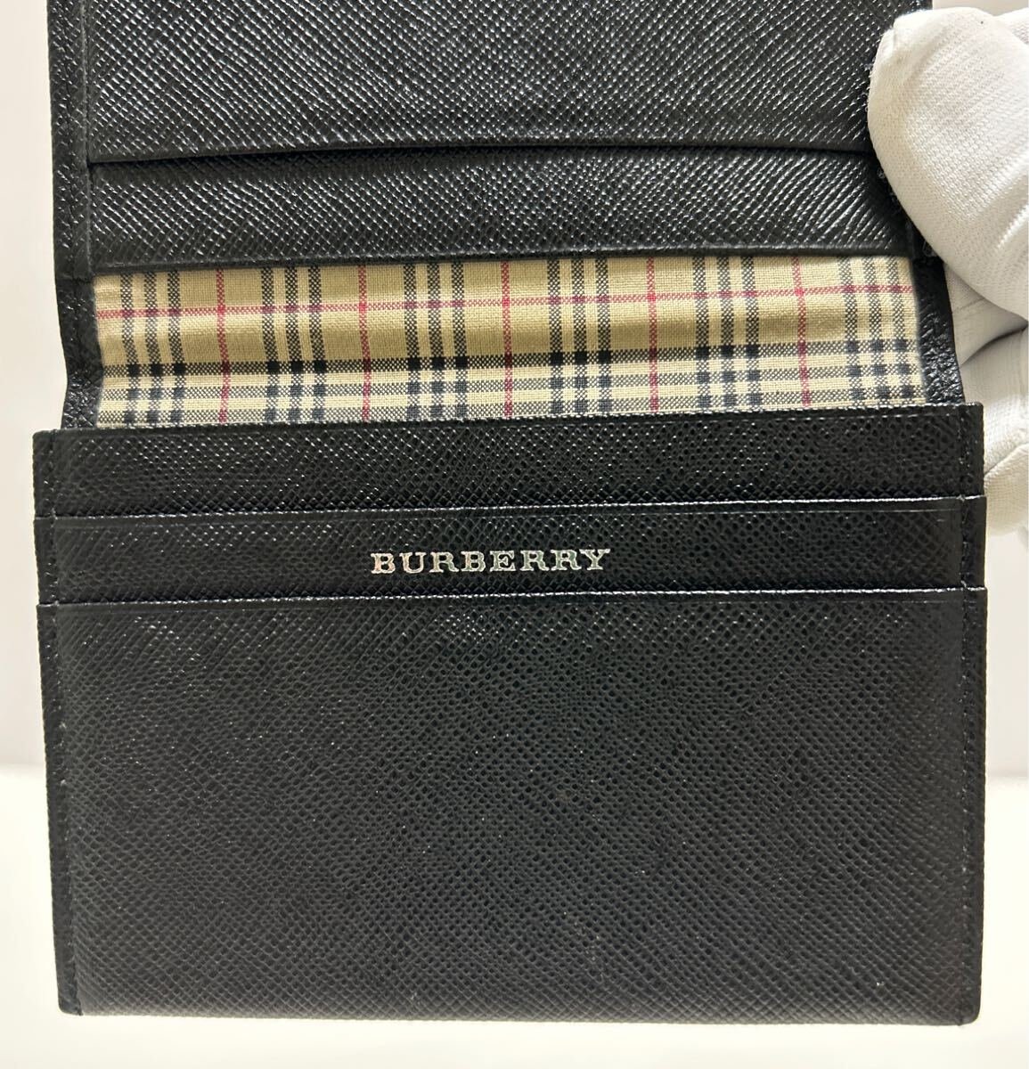 美品】Burberrys バーバリー 名刺入れ ノバチェック 希少 大人気モデ
