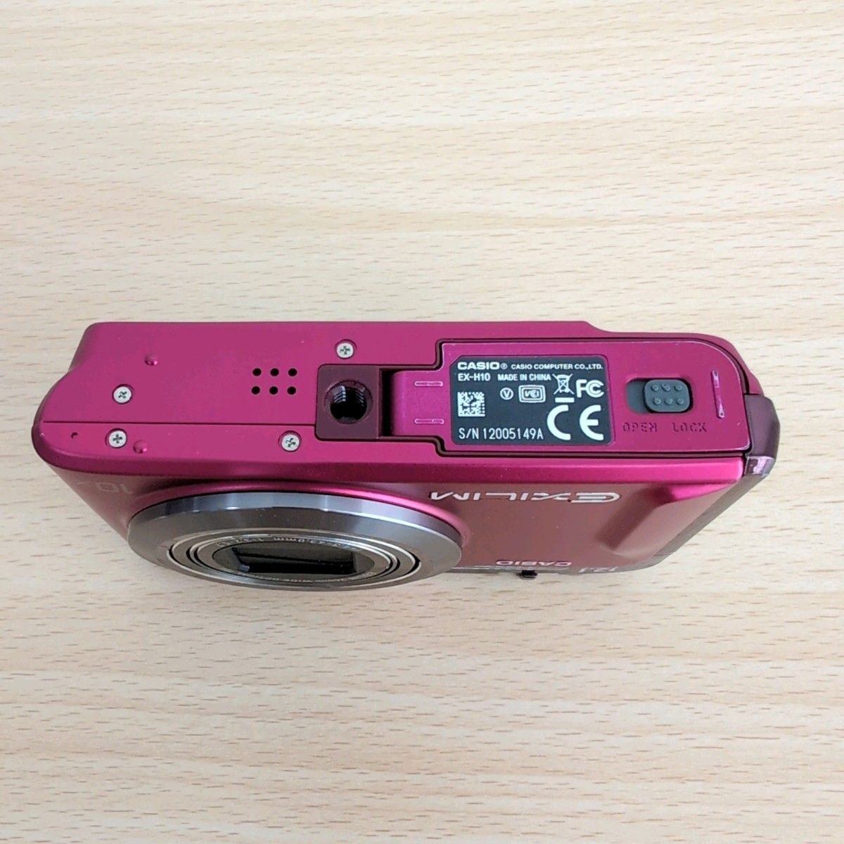 CASIO EX-H10 ピンク コンデジ 充電器付 動作品 液晶難あり｜Yahoo
