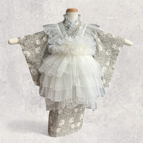 被布レース単品♡七五三 着物 被布 ハンドメイド 子供服 Lulu Ciel