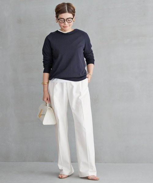 Deuxieme Classe（ドゥーズィエムクラス）の「TUCK CHINO ワイドパンツ