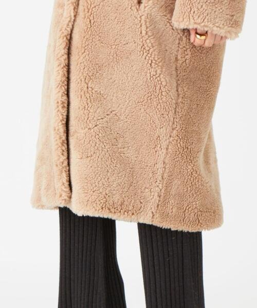 jakke（ジャッキー）の「jakke（ジャッキー）ボア ロングコート