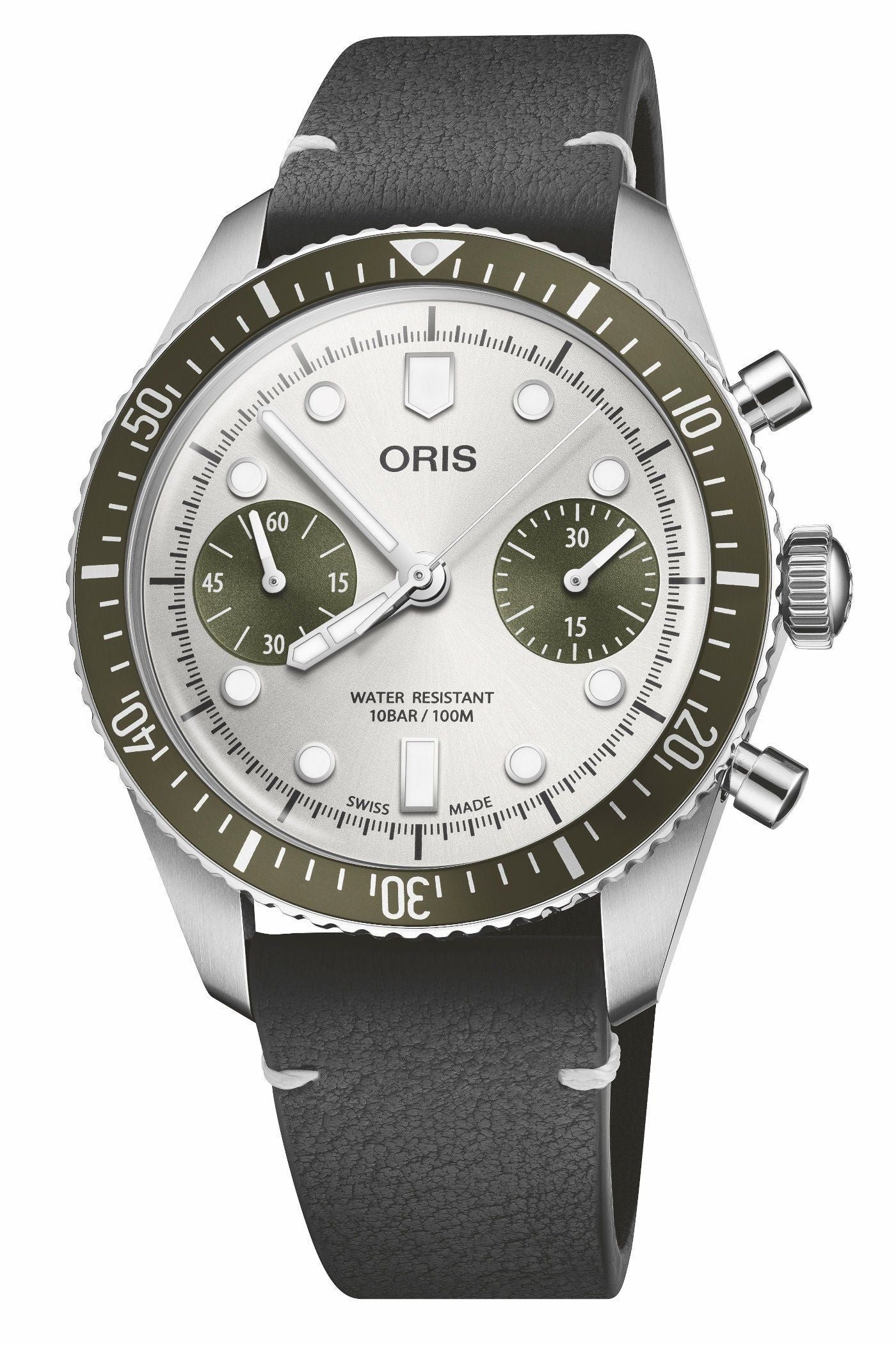 Oris Divers Sixty-Five Chronograph Ocean Green – Element iN Time NYC
