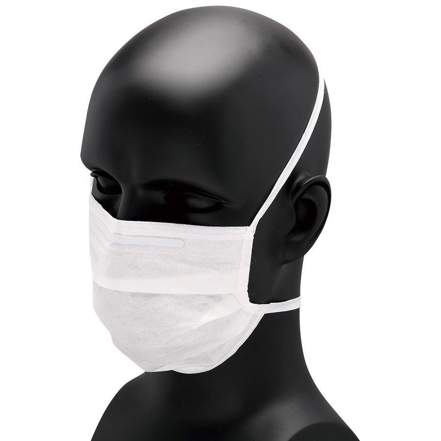 クリーンマスク 紐結び式 頭掛けタイプ BCM－1（3層式） 50枚入