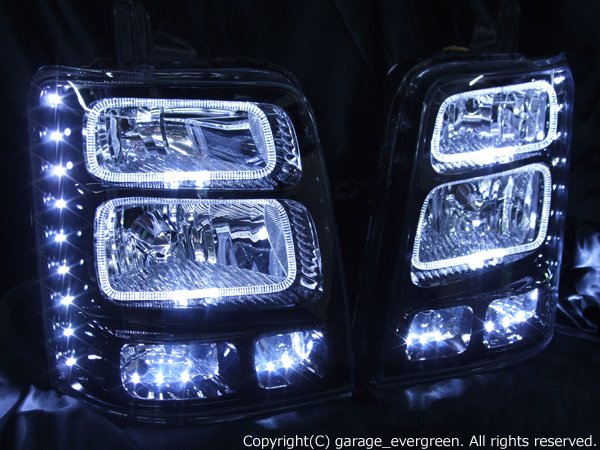 DA64W エブリィワゴン 純正HID車 純正ドレスアップヘッドライト