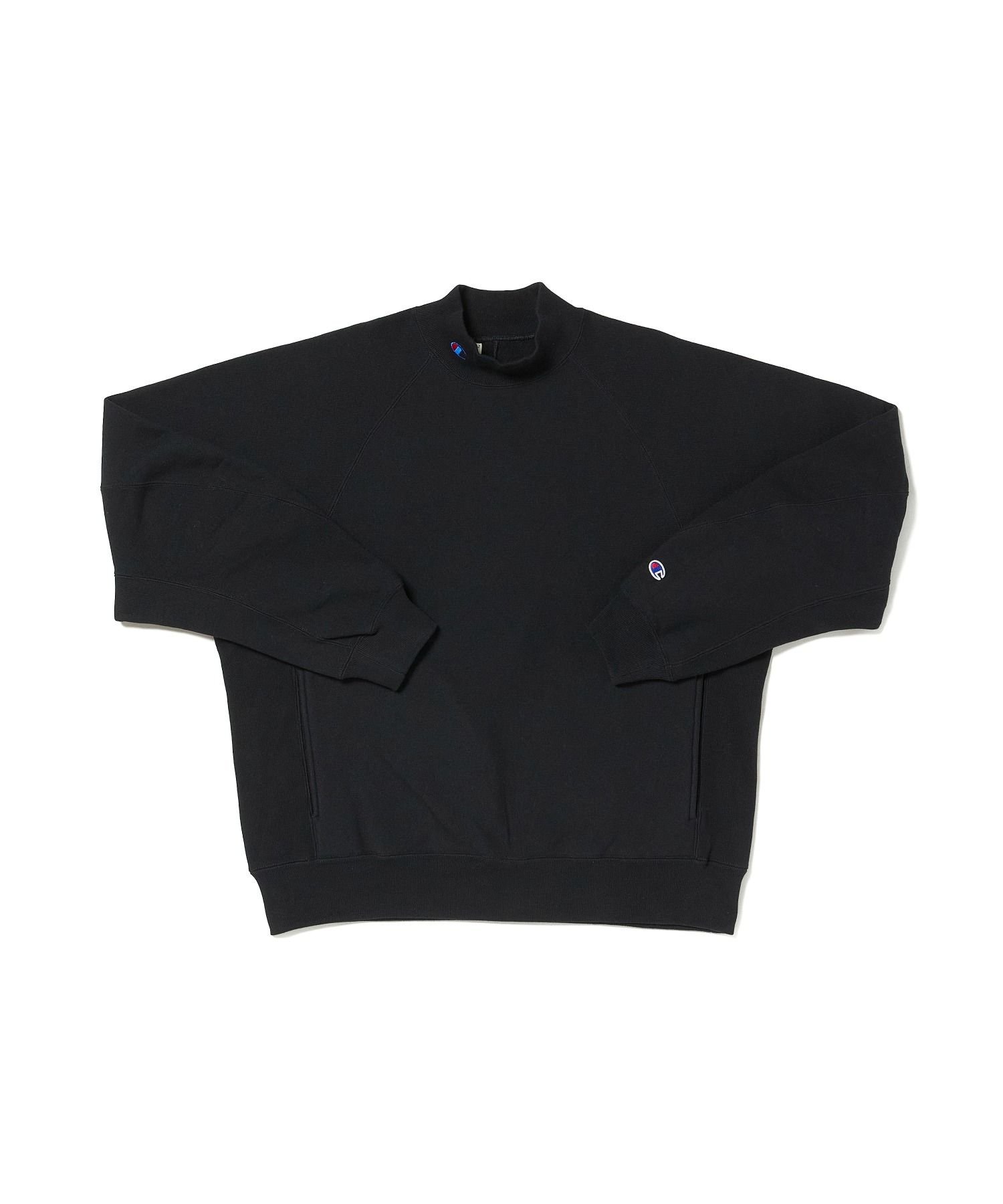 N.HOOLYWOOD - Champion MOCKNECK SWEATSHIRT （BLACK