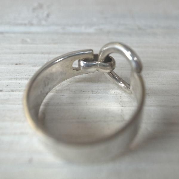 プルトップのﾃﾞｻﾞｲﾝ化したシルバーリング、アクセサリー【kensscratch