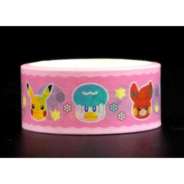 マスキングテープ ポケモンB 1.5cm×長さ3m (100円ショップ 100円均一