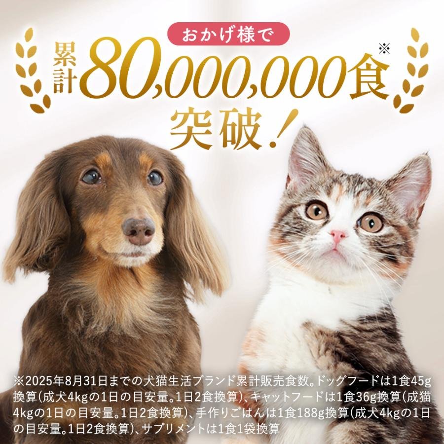 犬猫生活 ドライキャットフード 750g×6袋 犬猫生活 ドライ