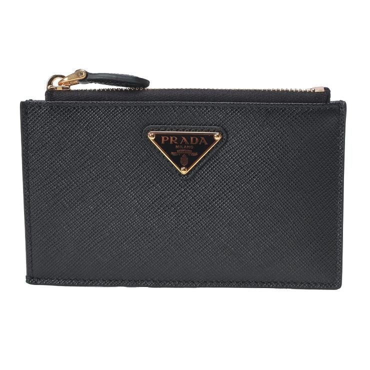 PRADA（プラダ） カードケース レディース サフィアーノトライアングル