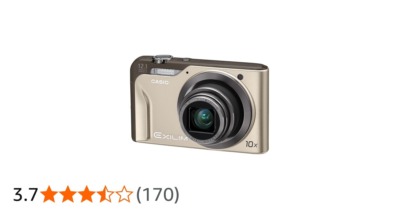 Amazon.co.jp: CASIO デジタルカメラ EXILIM EX-H10 ゴールド EX-H10GD