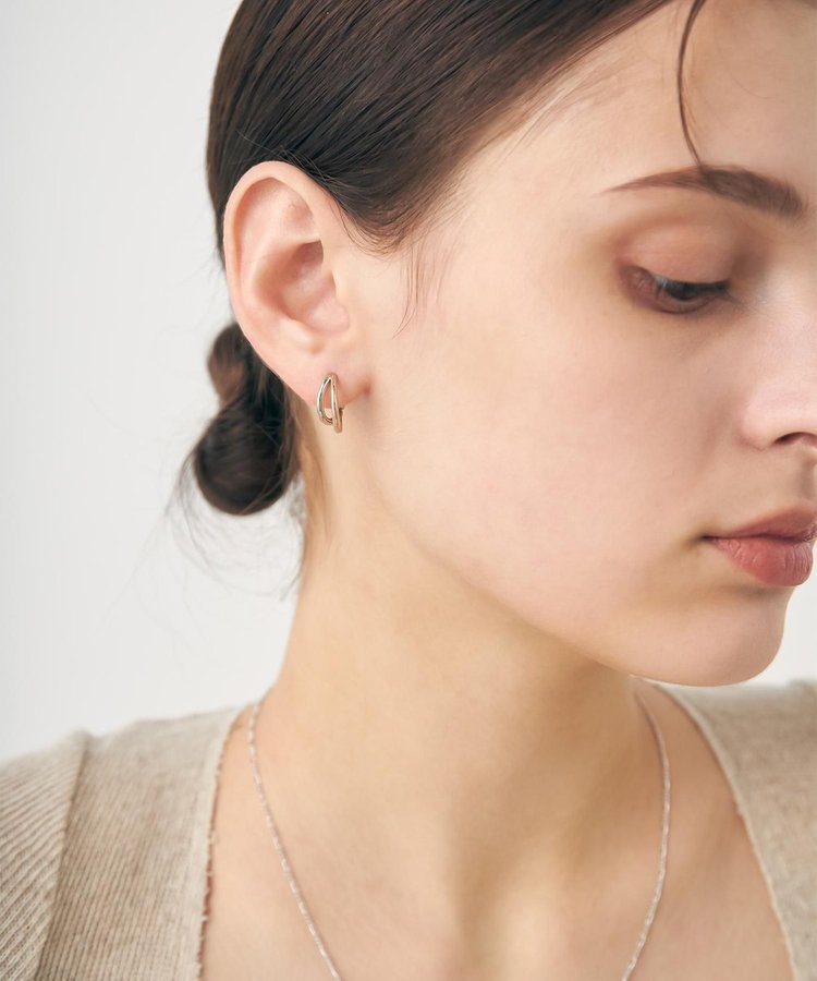 ダブルライン バイカラー ハグピアス（872248-872249） ｜ women