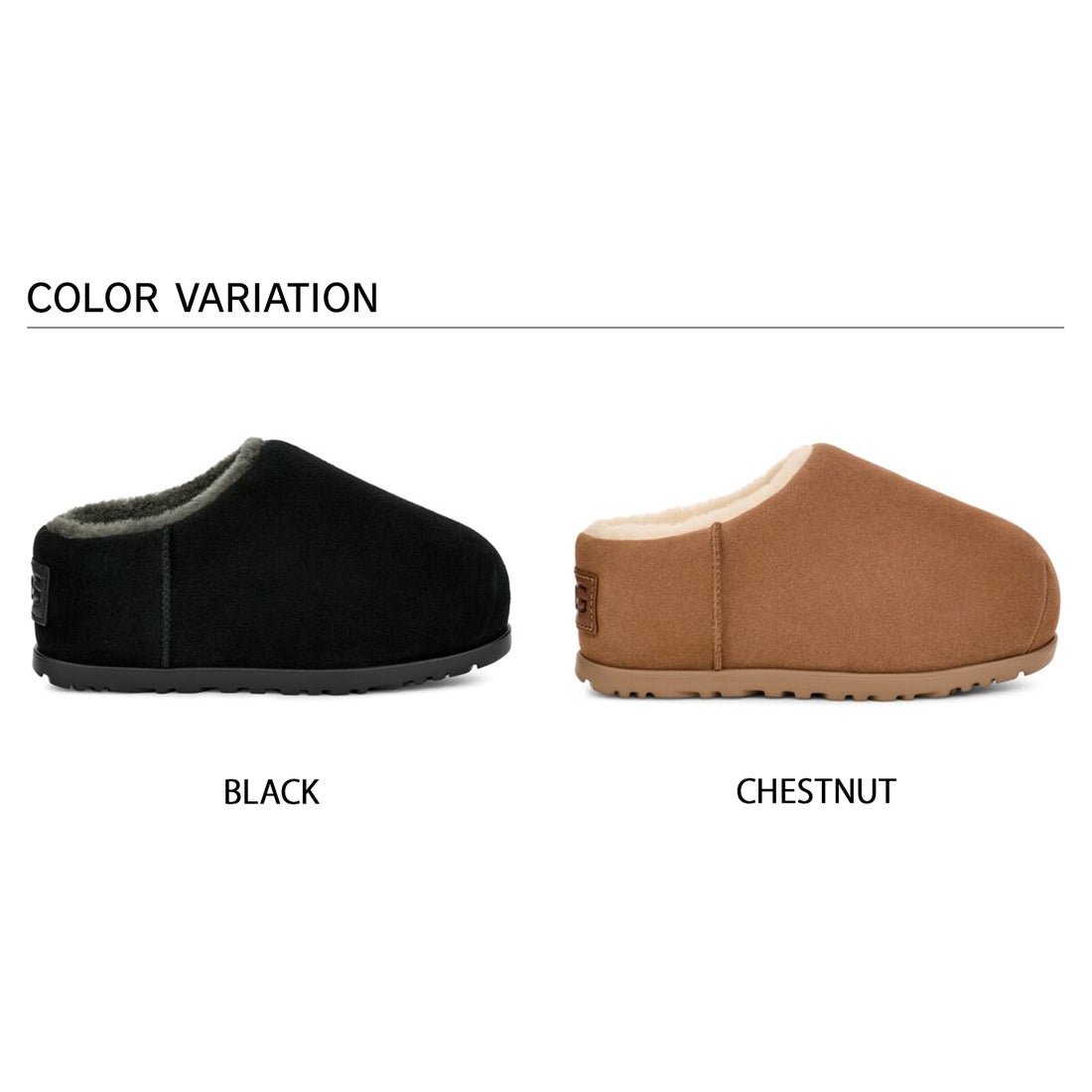 UGG アグ スリッポン ルームシューズ パンプド スライド レディース