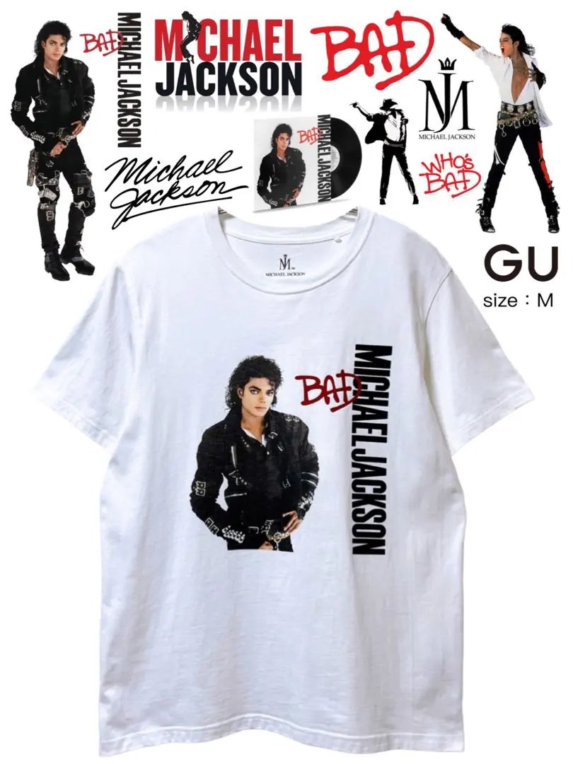 2026年最新】マイケルジャクソン tシャツ badの人気アイテム - メルカリ