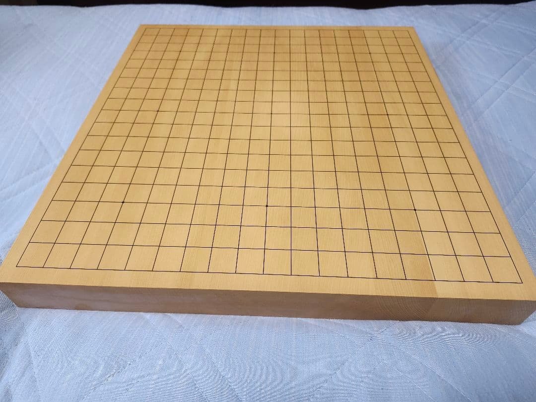 本榧1.5寸卓上碁盤（ハギ盤・特上） 本榧卓上碁盤 1寸杢（ハギ）23Z152