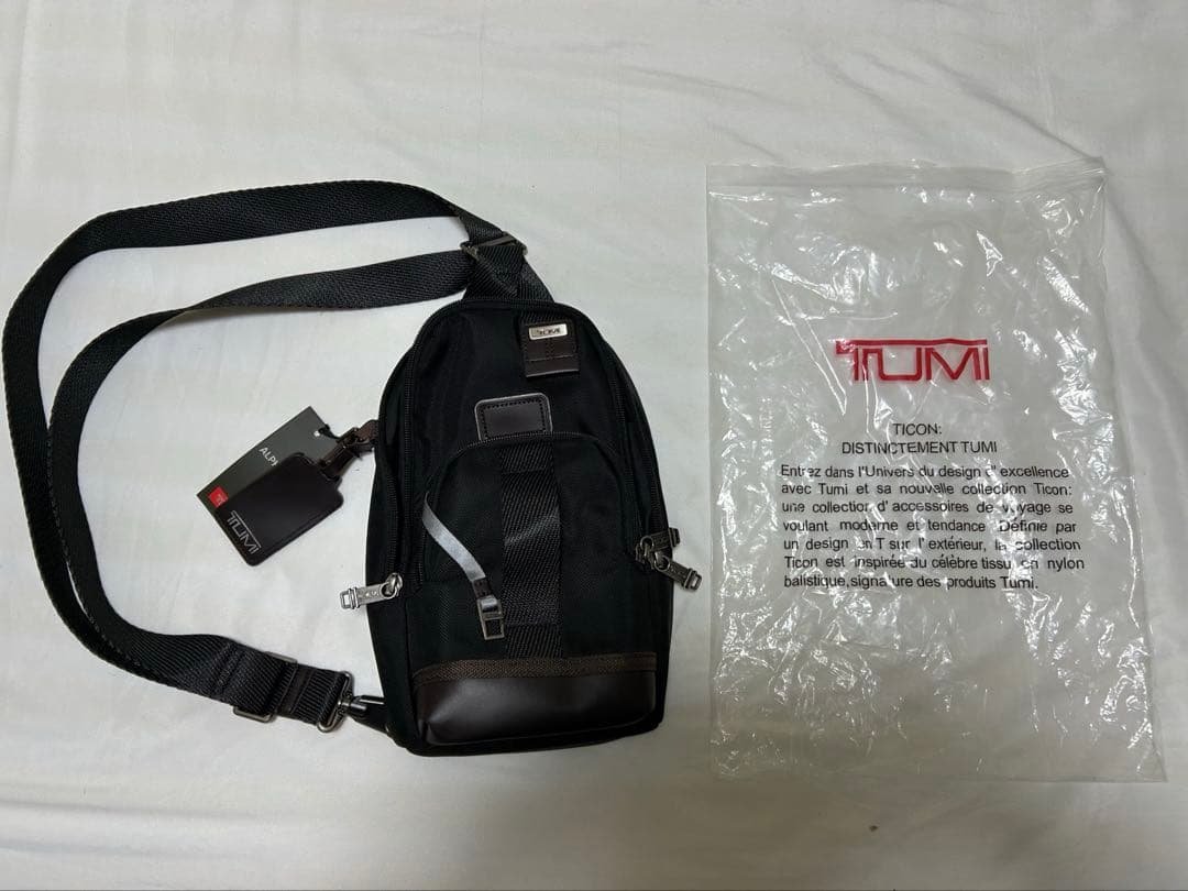 (Xmas値下げ)TUMI ボディバッグ ブラック TUMIのボディバッグ・ウエストポーチ | メンズ | 三越伊勢丹オンライン