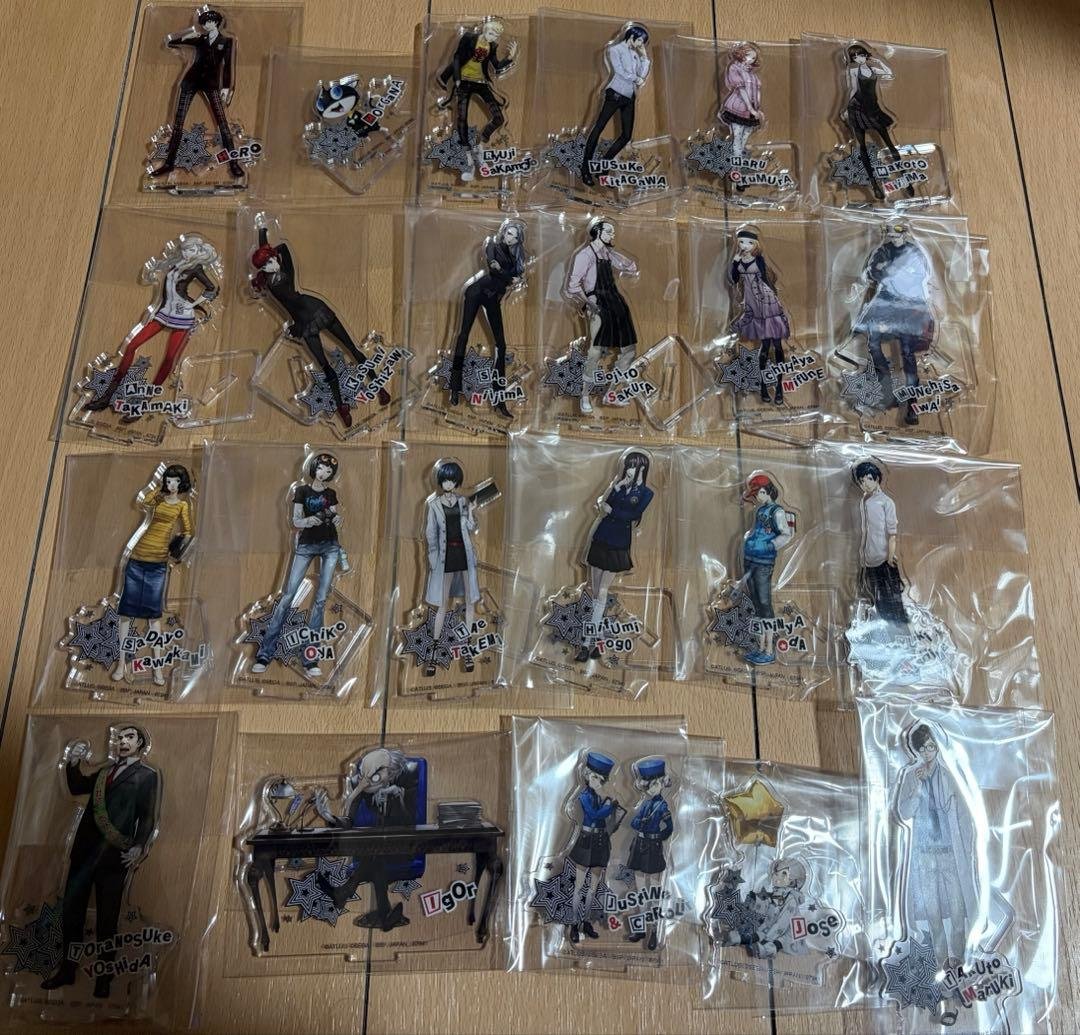 ペルソナ５ ザ・ロイヤル 一番くじ F賞アクリルスタンド 23種 1月31日(土)スタート / 一番くじ 『ペルソナ5 ザ・ロイヤル