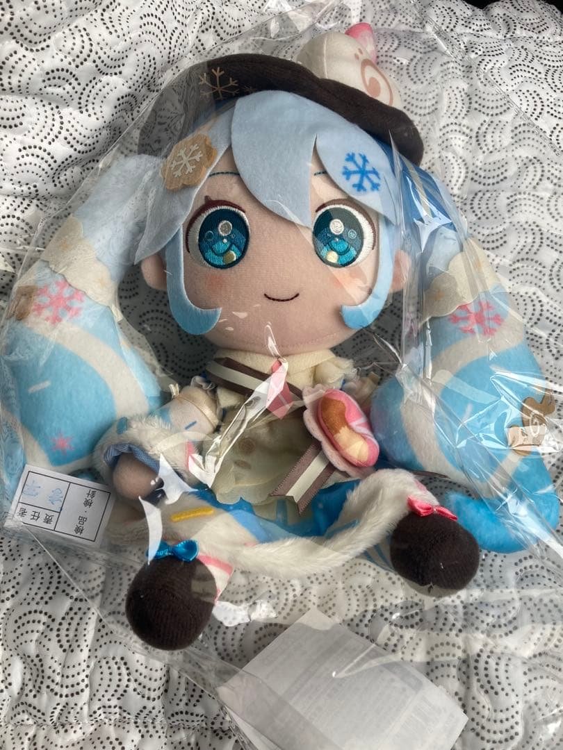 雪ミク 2026  MIKU 2026 ぬいぐるみ 初音ミク グッズ]雪ミク 2026 ふわぷち どでかジャンボぬいぐるみ｜SNOW MIKU 2026