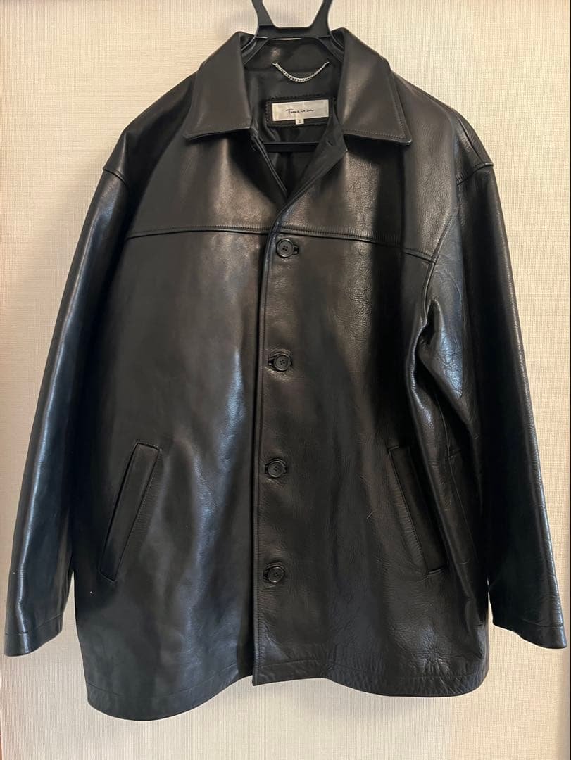 Time is on 黒 Mid Length Dapper Coat サイズ2 Time is on 黒 Mid Length Dapper Coat サイズ2 - メルカリ