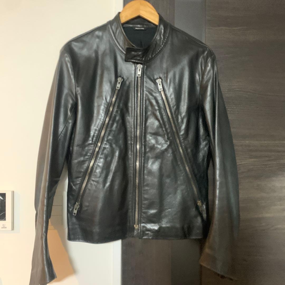 Martin Margiela マルジェラ 八の字ライダース 09AW ブラック Maison Margiela (八の字ライダース) JACKET #maisonmargiela PANTS