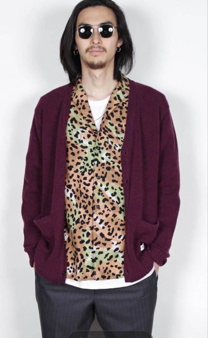 ワコマリア　バーガンディ カーディガン WACKO MARIA】ワコマリアのクラシックカーディガン | CIENTO BLOG