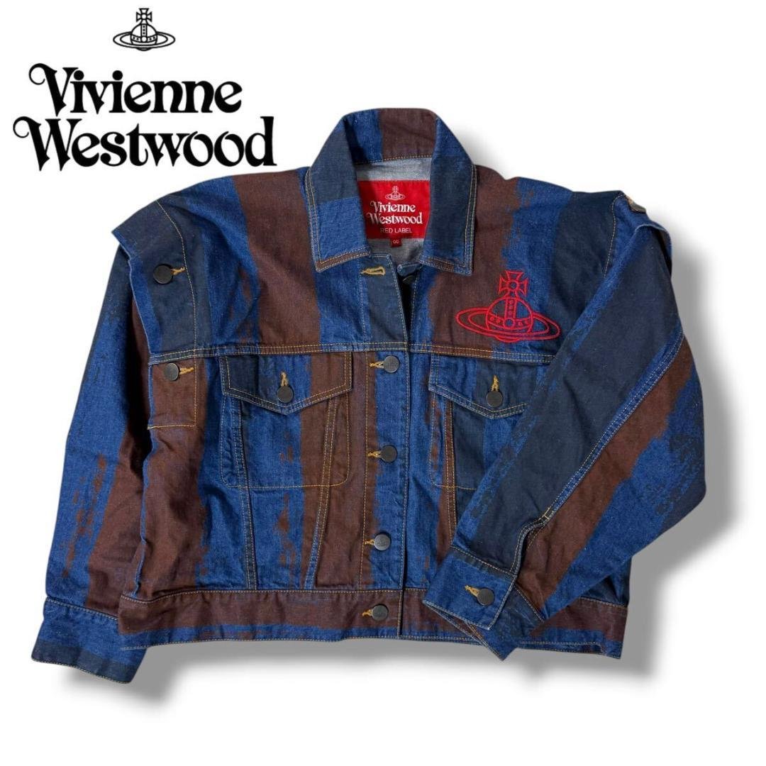【美品】Vivienne Westwood デニムジャケット 00 日本製 Vivienne Westwood（Gジャン/デニムジャケット）のフリマアイテム一覧