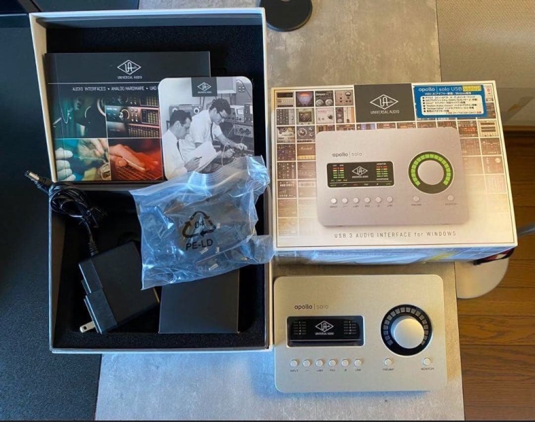 DTM・DAW UNIVERSALAUDIOapollosolo HERITAGE forWin Universal Audio - Apollo Heritage Editions | USA