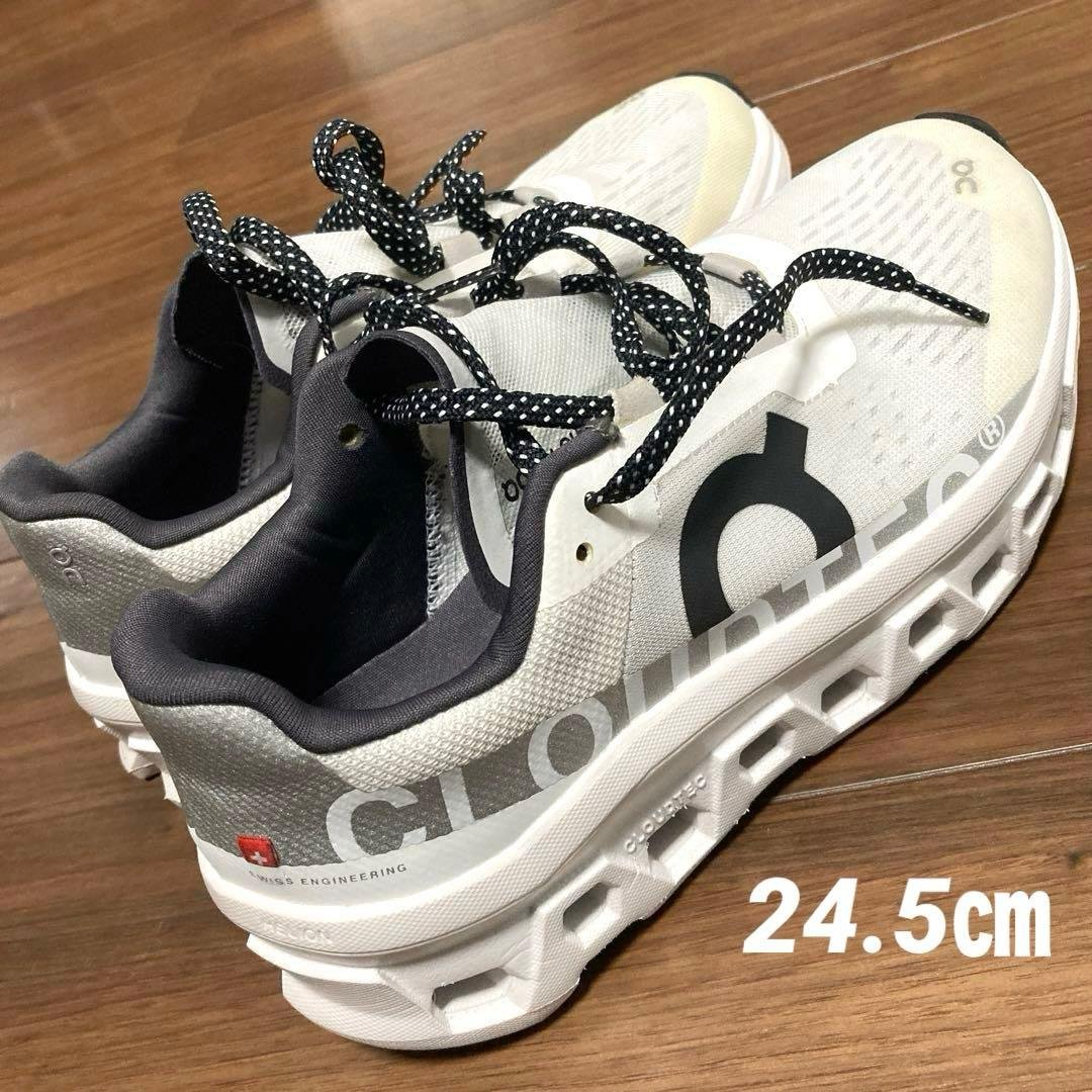 On Cloudmonstar ホワイト×ブラック【24.5】クラウドモンスター Women's Cloudmonster 2 | White | On Japan