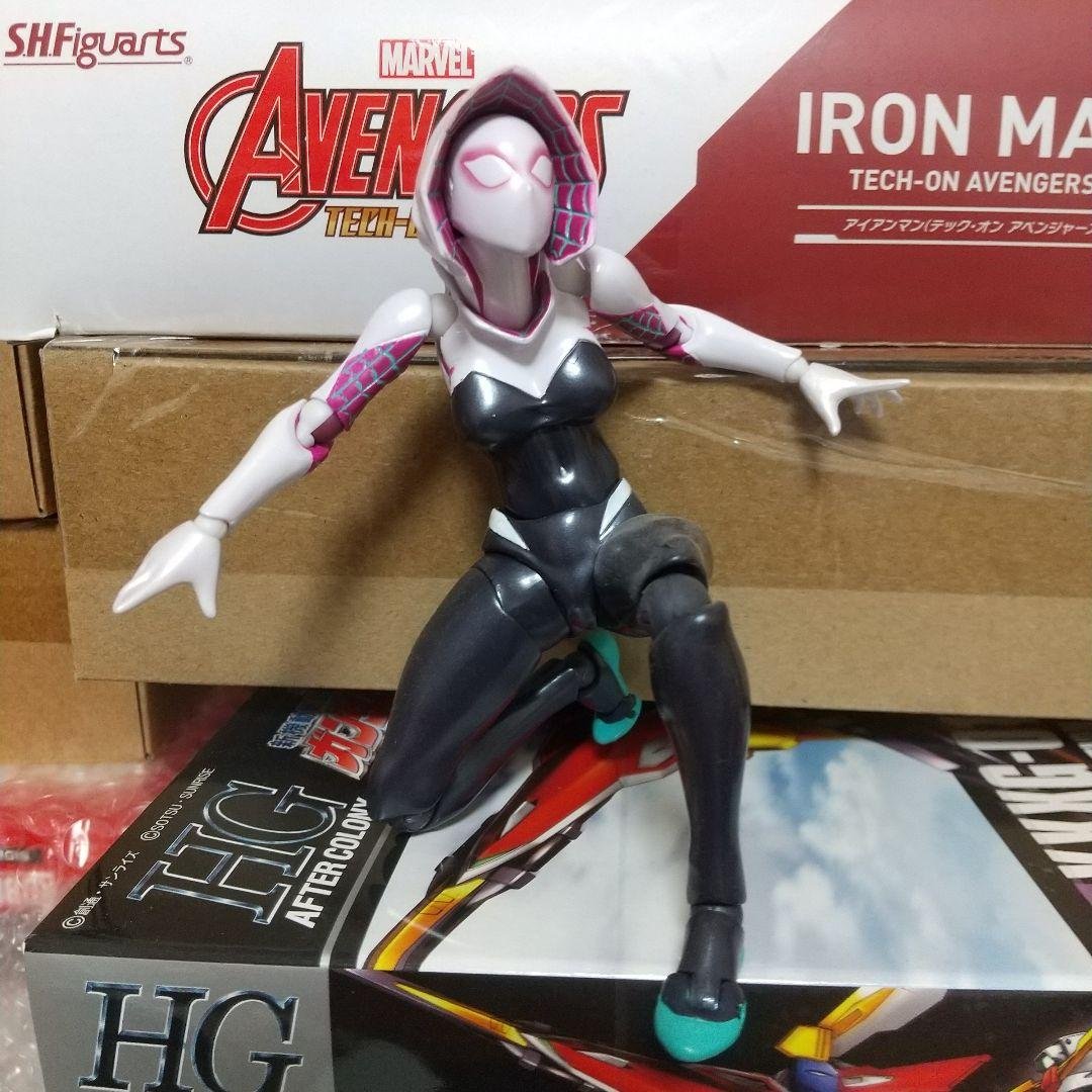 S*u様 リボルテック スパイダーグウェン 画像2付き 楽天市場】リボルテック アメイジング・ヤマグチ スパイダーグウェン