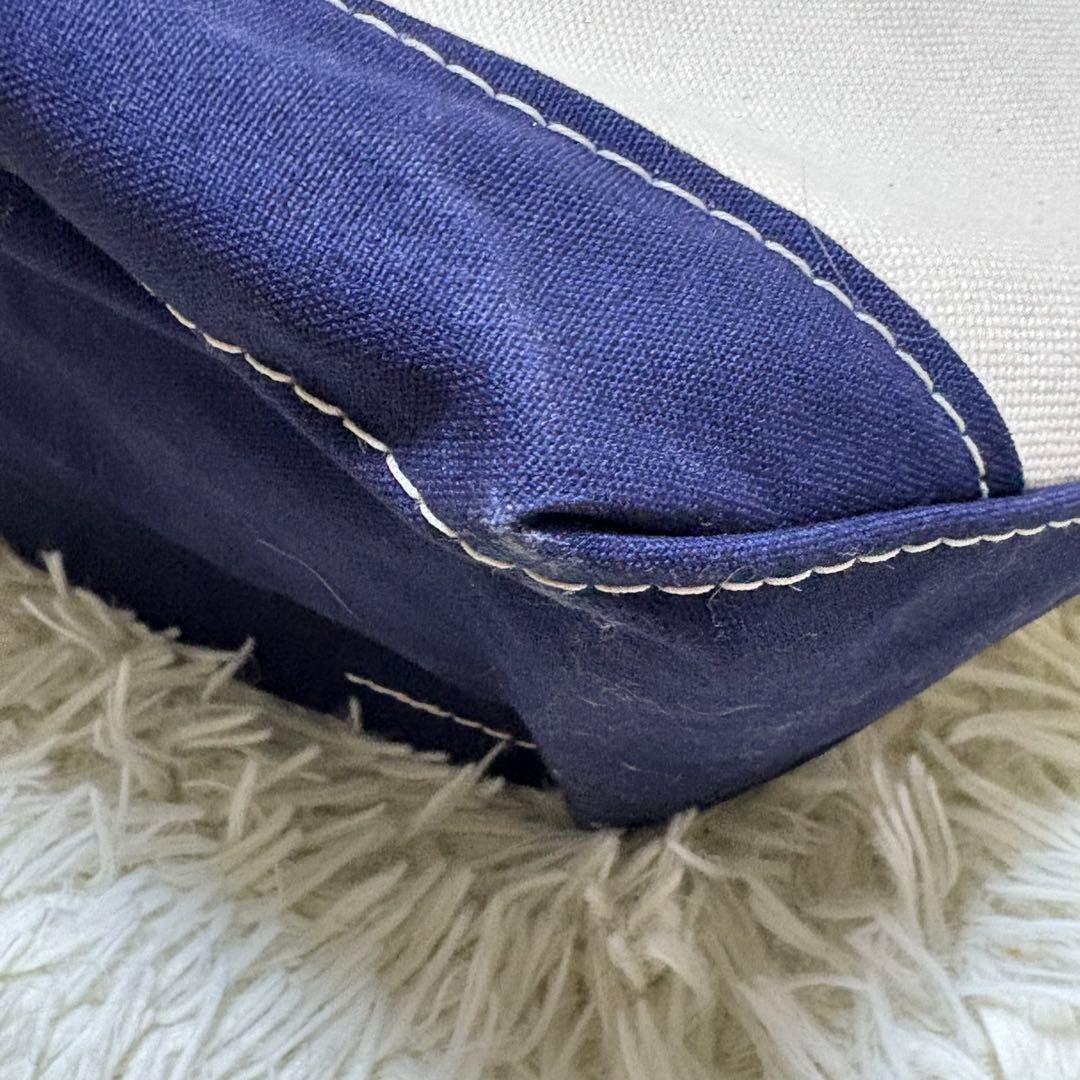 L.L.Bean Boat and Tote USA製 ネイビー ラージ 肩掛け