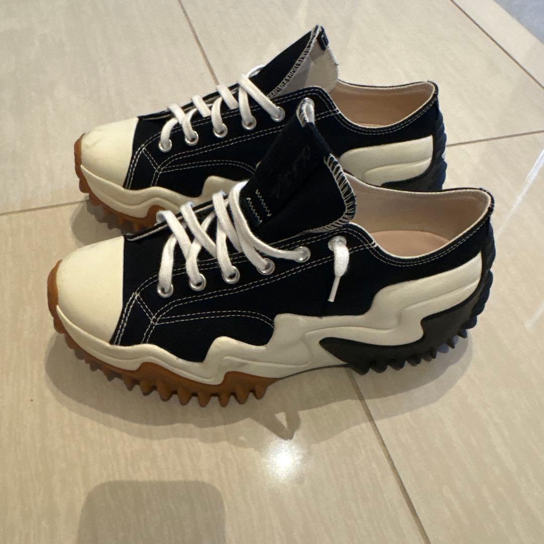 （韓国限定）コンバースランスターモーション 新品】コンバース ランスター モーションブラック 25cm箱付【韓国限定